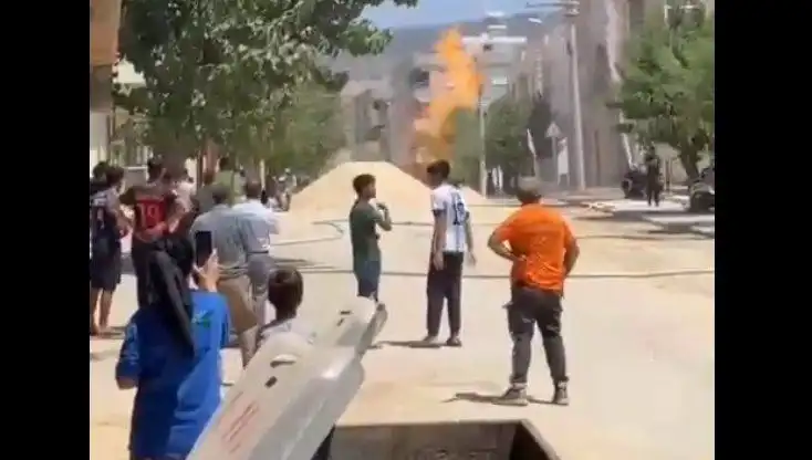 Kilis'te Doğalgaz Borusu Patladı: Korkutan Anlar ve Sonrası