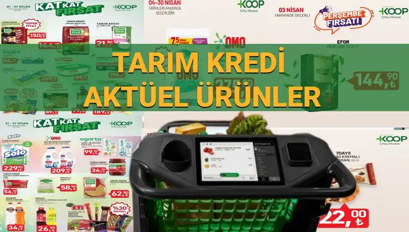 Tarım Kredi Marketleri'nden Nisan Ayına Özel İndirimli Fırsatlar