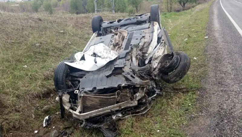 Yola Fırlayan Domuz Kazaya Neden Oldu: İki Hayat, Altı Yaralı