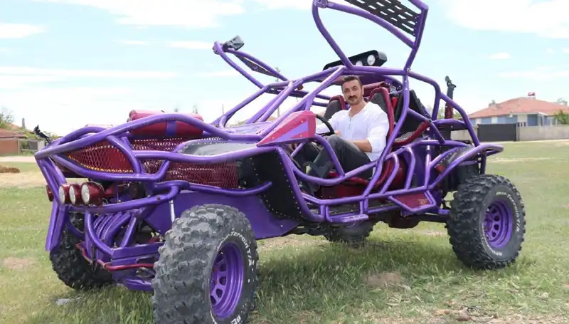 Kendi Arazi Araçlarını Yapan Genç, Mad Max’ten İlham Aldı!