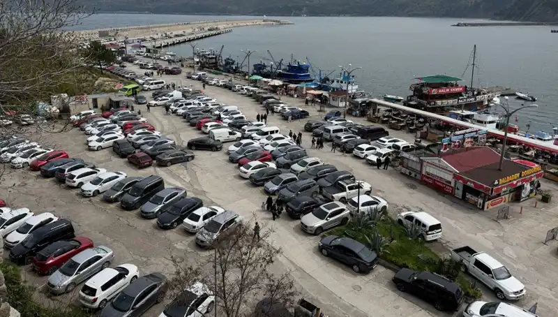 Bayram Döneminde İlçeye Rekor Araç Girişi: 14 Bin 600