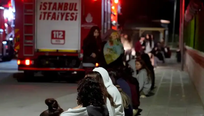 Kız Öğrenci Yurtlarında Büyük Panik: 2500 Kişilik Yurt Yangını