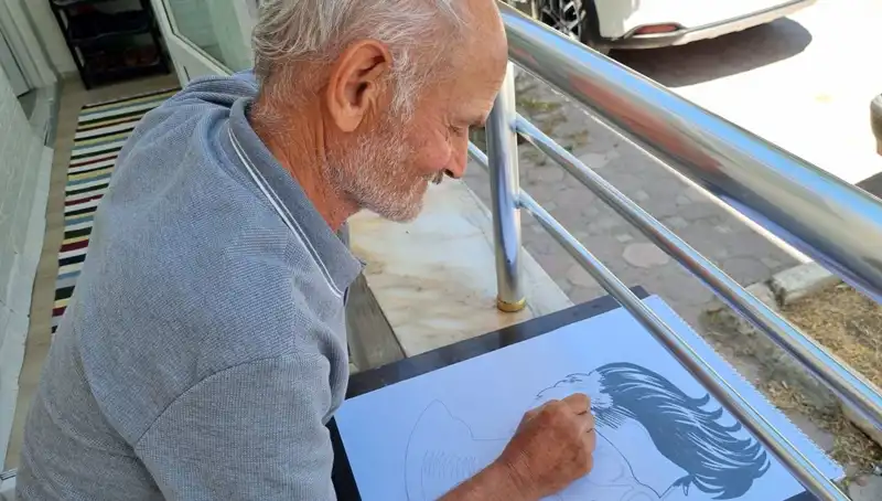 Emekli Olduktan Sonra Yeteneklerini Keşfetti: Sanat Dünyasına Damat!