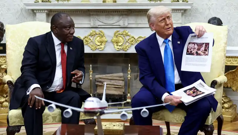Trump’tan Şaşırtan İddia: Güney Afrika'da "Beyazlara Soykırım" Tezine Dikkat Çekti