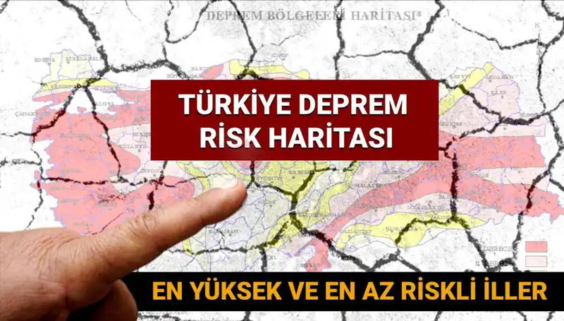 Türkiye'nin 2025 Deprem Riski Haritası: Hangi İller Güvende?