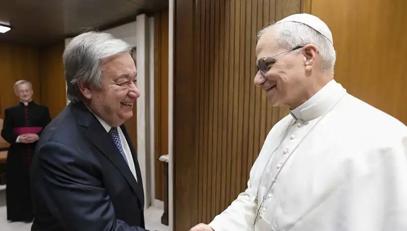 Papa Leo ve Guterres, Barış ve Dayanışmanın Önemini Vurguladı