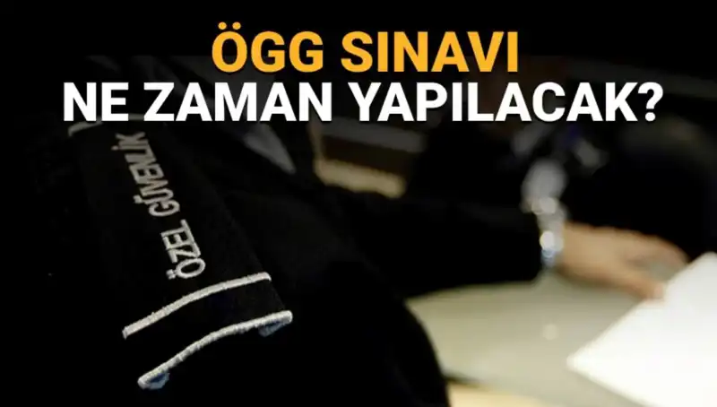 2025 ÖGG Sınavı Ne Zaman, Saat Kaçta? Cevaplar Burada!