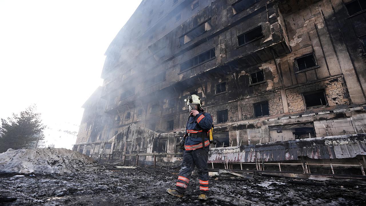Kartalkaya'daki Otel Yangını İçin İtfaiye Raporu Hazırlandı