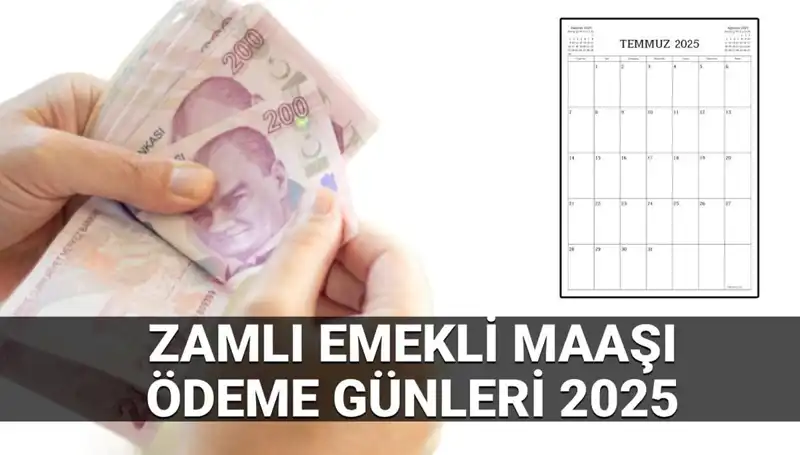 2025'te Zamlı Emekli Maaşı Ödeme Günleri ve Farklar Neler Olacak?