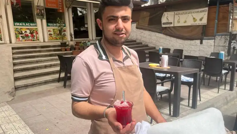 Dağların Zirvesindeki Kar Haziran Sıcaklığında Beyaz Bir Serinlik Sunuyor