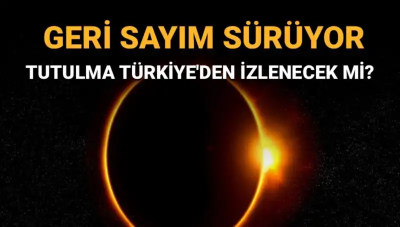 Eylül Ayında Türkiye’de İzlenecek Güneş Tutulması İçin Hazır Mıyız?