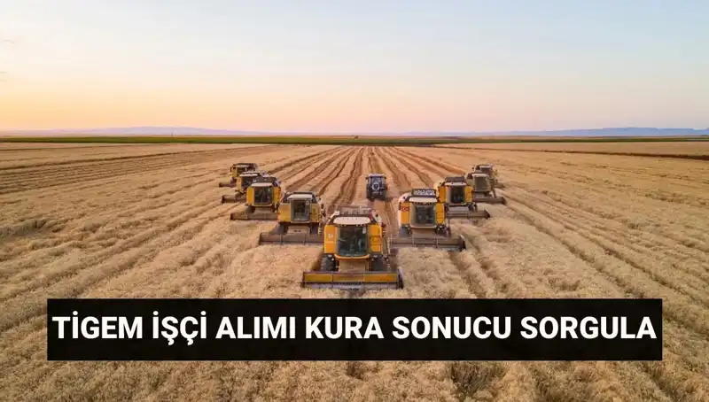 TİGEM 306 İşçi Alımı Kura Sonuçları Açıklandı: Mülakat Tarihleri Belirli Oldu!