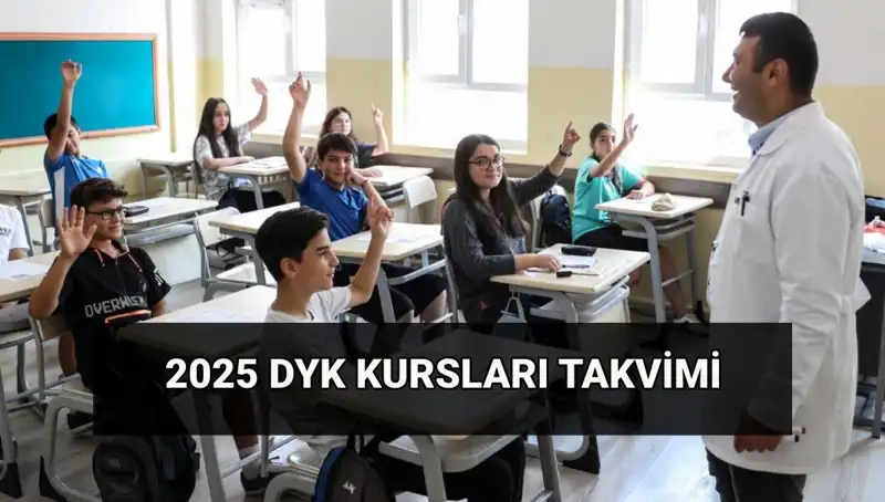 2025 MEB DYK Kurs Takvimi Açıklandı: Destekleme ve Yetiştirme Kursları Ne Zaman Başlayacak?